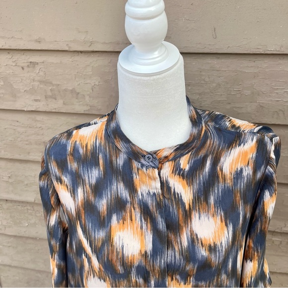 COS abstract button down blouse - Picture 2 of 5